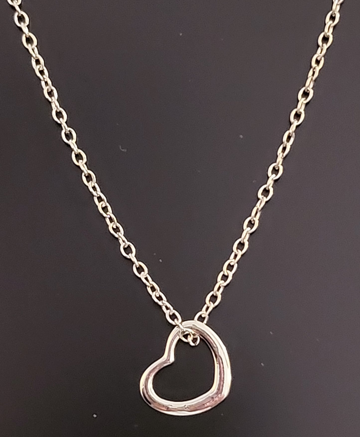 Floating Heart Necklace