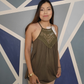Crochet Lace Detail Tank Top